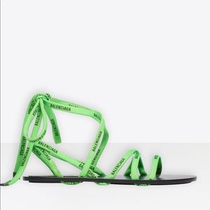 Balenciaga Lace Sandals